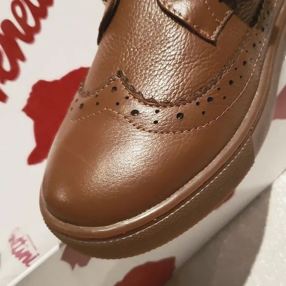 Venettini NEW Dakota Kids Leather Hook-N-Loop Sneaker Dress Shoe SlipOn Handmade