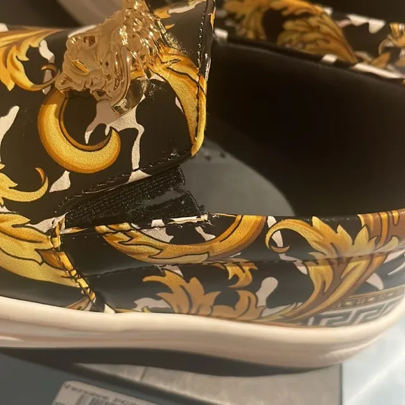 Versace Sneakers Medusa Barocco Todder Shoes 22