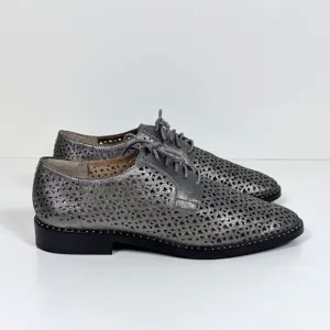 Vince Camuto Lesta Lace Up Leather Oxfords Shoes Women's 8