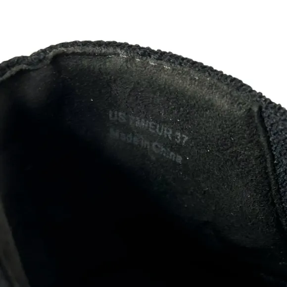 VINCE‎ Women's Size 7 Aston Black Knit Comfort Slip-On Sneakers Shoes.