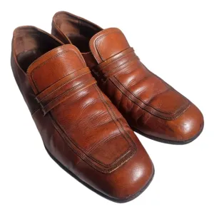 Vintage Florsheim Designer Collection Loafers Genuine Leather 9.5 D Slip On