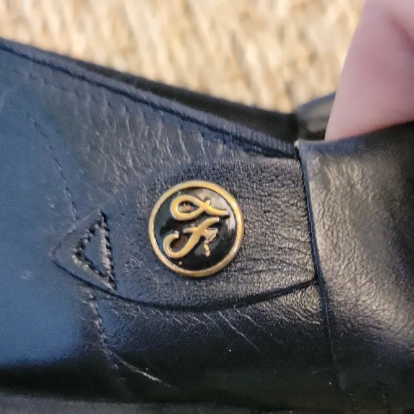 Vintage Men's Winklepicker Black Leather Loafers. Gothic punk, British rock.
