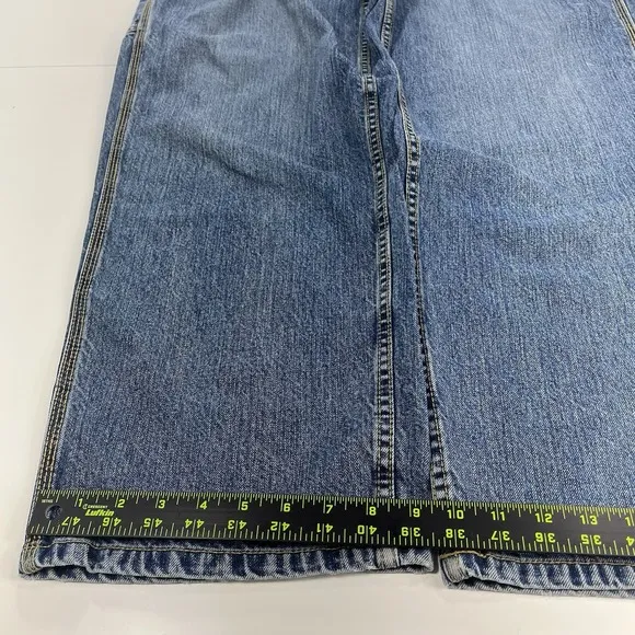 Vintage US Polo Assn Baggy Carpenter Jeans JNCO style 38x34 Blue Wide Leg Y2K