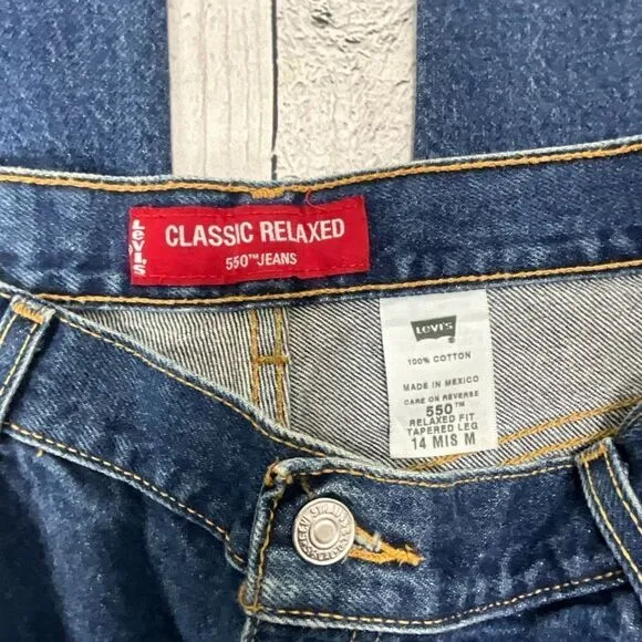 Vintage Levi’s 550 Classic Relaxed High Rise Tapered Leg Jeans