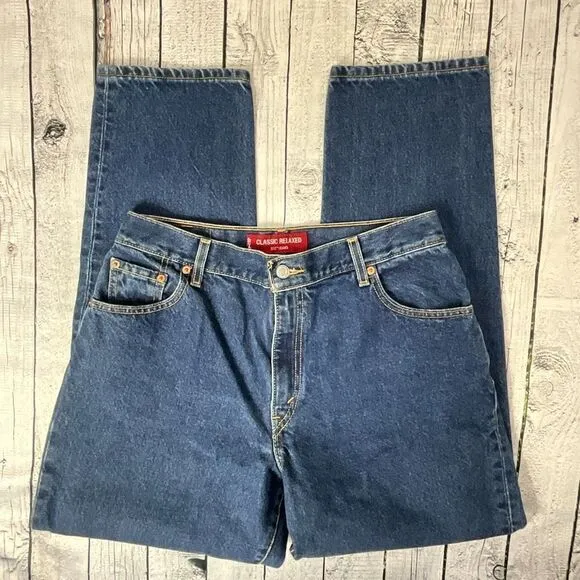 Vintage Levi’s 550 Classic Relaxed High Rise Tapered Leg Jeans