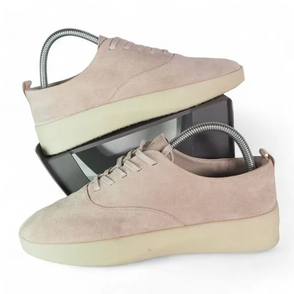 Wolf and Shepherd Cruise Lace-up Nubuck Casual Sneakers Gray / Vanilla Women's 8