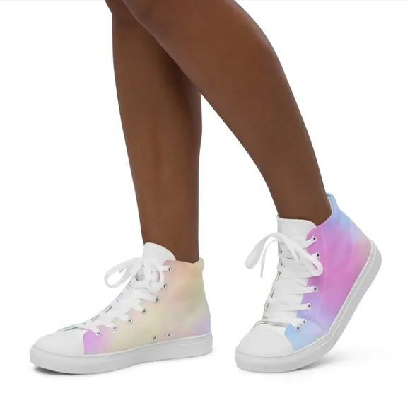 Women High Top Canvas Shoes