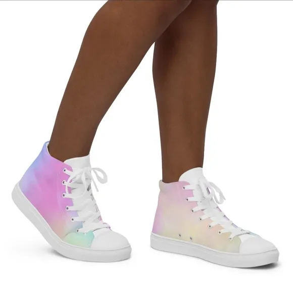 Women High Top Canvas Shoes