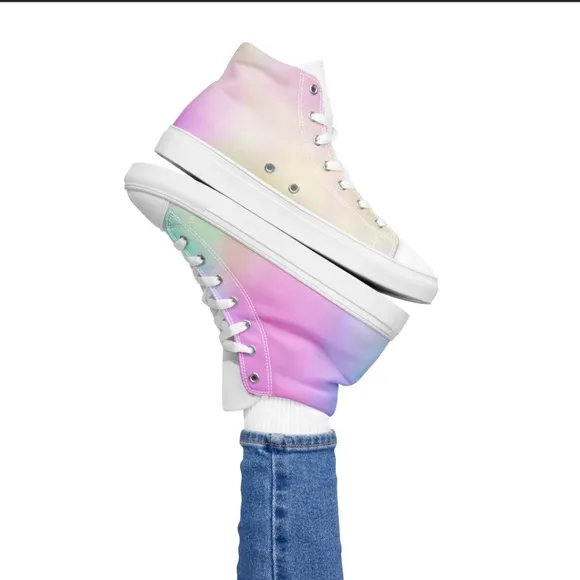 Women High Top Canvas Shoes