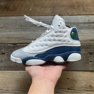 Women Size 5.5 / Size 4 Youth 2022 Nike Air Jordan 13 French Blue Alternate Shoe