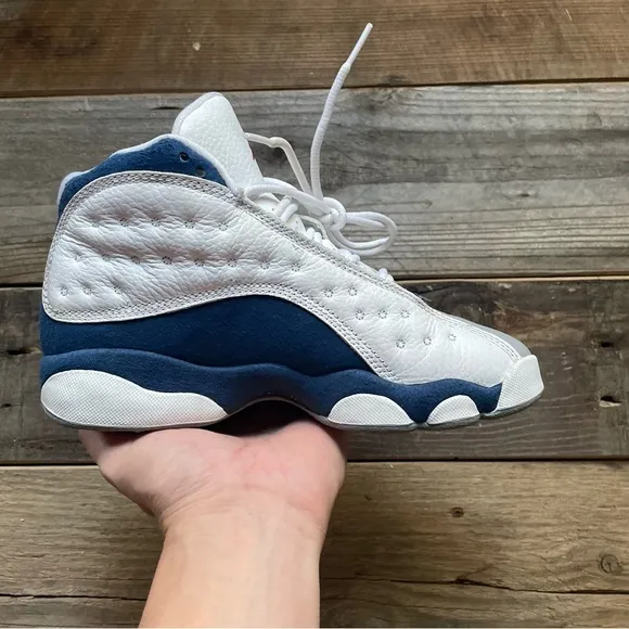 Women Size 5.5 / Size 4 Youth 2022 Nike Air Jordan 13 French Blue Alternate Shoe