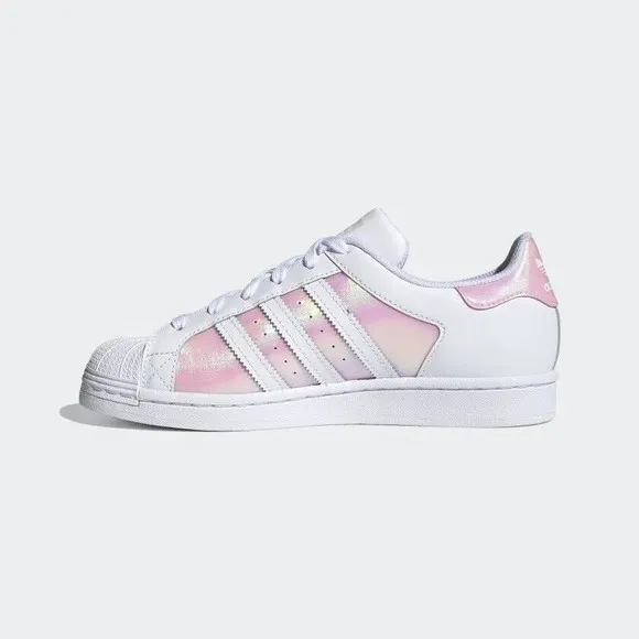 WOMEN'S Adidas Originals Superstar White Clear Pink FX6042