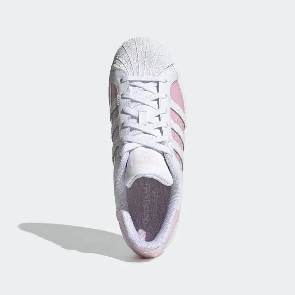 WOMEN'S Adidas Originals Superstar White Clear Pink FX6042