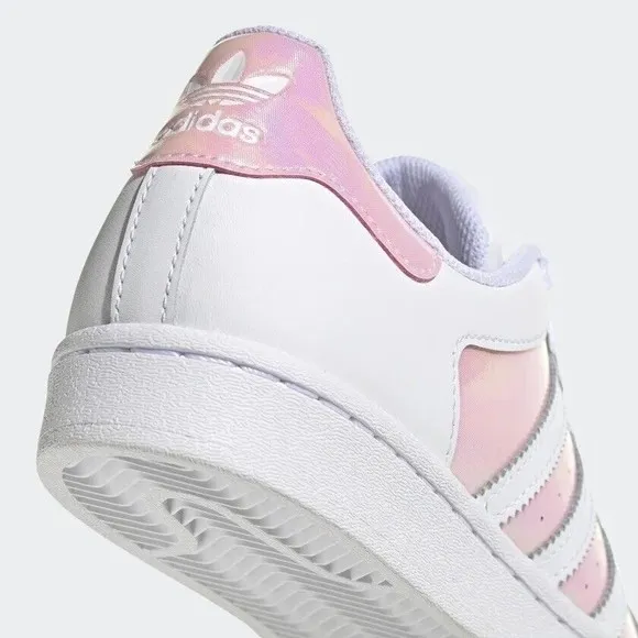 WOMEN'S Adidas Originals Superstar White Clear Pink FX6042