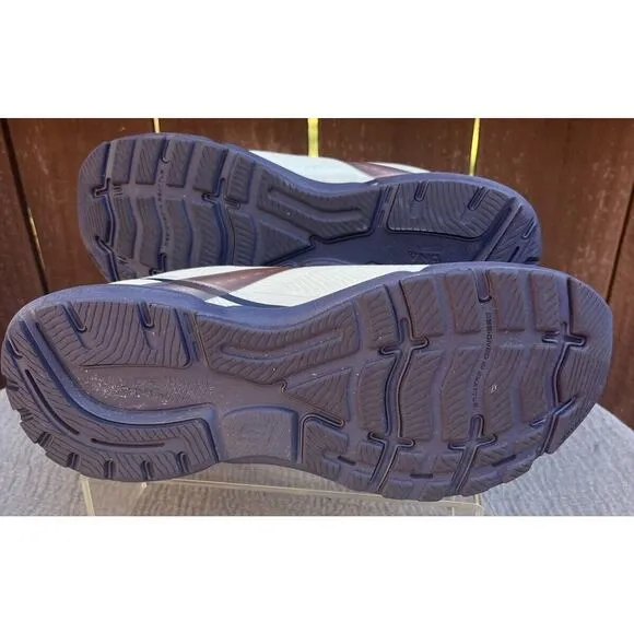 Women's Brooks Ghost 15 White/Purple/Pink Athletic Sneaker Size 12B -Men's 10.5B