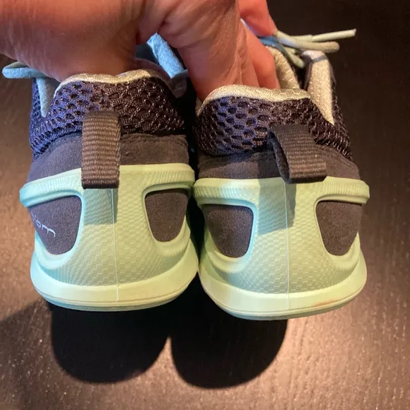 Women's Ecco Biom Running Shoes Gray Green Size 37 EU