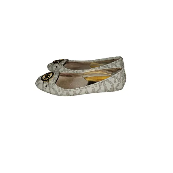 Women's Michael Kors Flats, Size 7M, Vanilla