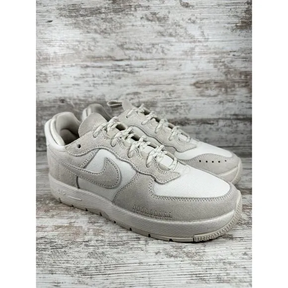 Women's Nike Air Force 1 Wild Phantom Light Orewood Brown Sneakers Sz 8 Athletic