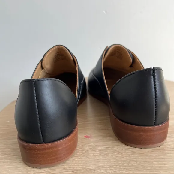 Women's Nisolo Leather D'Orsay Oxford Shoes Size 7 Black