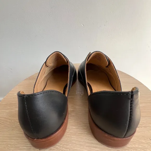 Women's Nisolo Leather D'Orsay Oxford Shoes Size 7 Black