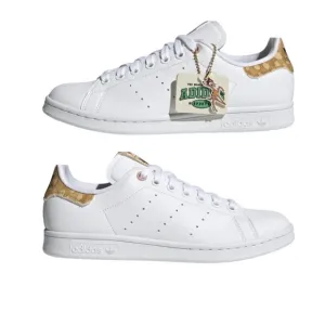 WOMEN'S White Adidas Superstars Stan Smith x Disney Bambi 7.5 Keychain like new