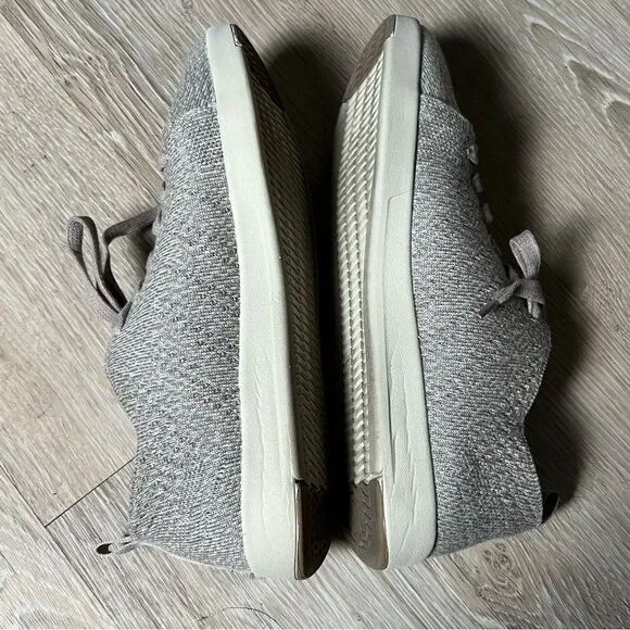 Woolloomooloo Wool Darwin Gray Australian Sustainable Lace Up Sneaker 40 9