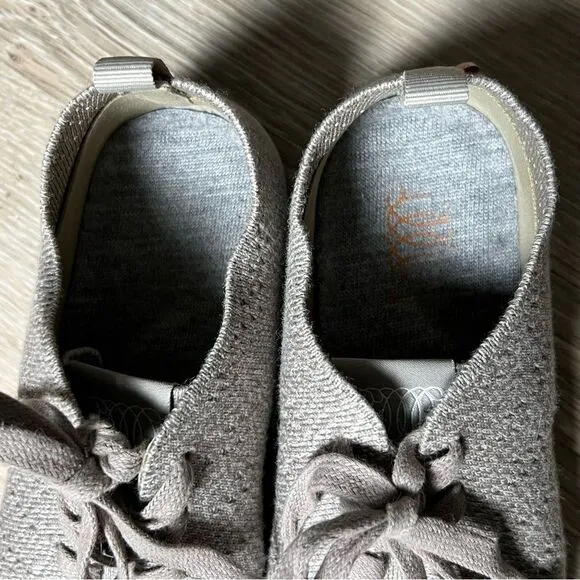 Woolloomooloo Wool Darwin Gray Australian Sustainable Lace Up Sneaker 40 9
