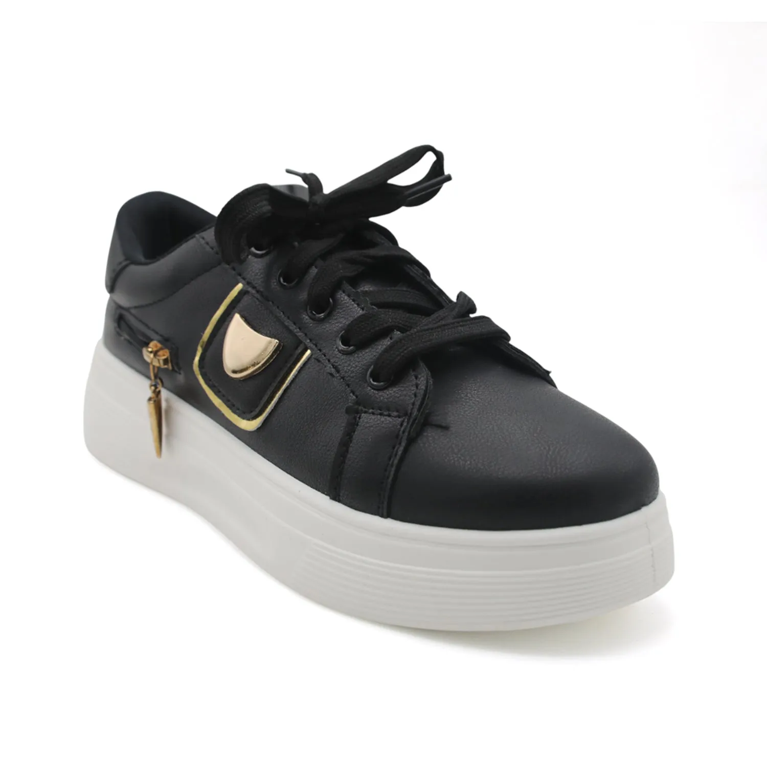 X-Touch Fashion Pearl Sneakers - Black