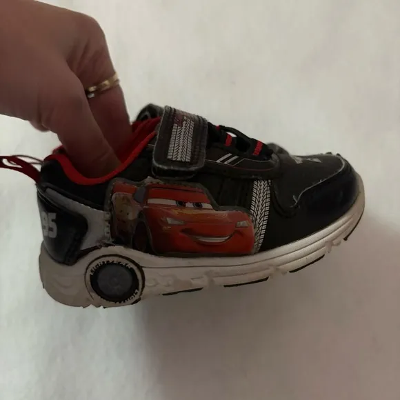 Y2K Kids Disney Cars Lightning McQueen Sneakers Shoes Size 6