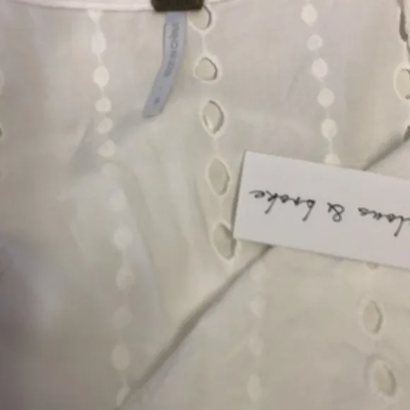 Young Fabulous &amp; Broke Eyelet High Low Maxi Dress Size S