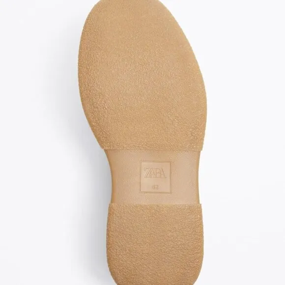 ZARA CHUNKY CANVAS SHOES BEIGE SIZE | 2530/120
